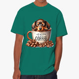 I Need Coffee Dachshund T Shirt