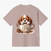 I Need Coffee Cocker Spaniel T Shirt