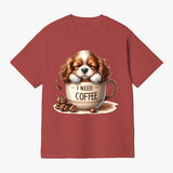 I Need Coffee Cocker Spaniel T Shirt