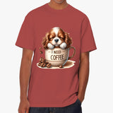 I Need Coffee Cocker Spaniel T Shirt