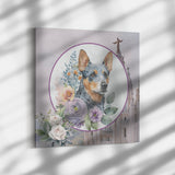 Abby Australian Shepherd Canvas