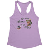 Age Gets Better With Wine Racerback Tank