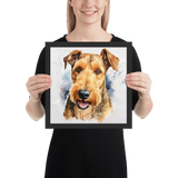 Airedale Terrier 12x12 Poster