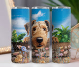 Neighbor Airedale Terrier 20oz Tumbler