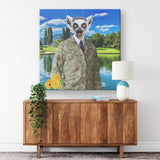 Alex Lemur Golf Canvas