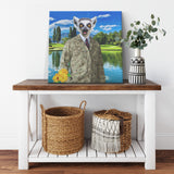 Alex Lemur Golf Canvas