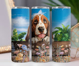 Neighbor Basset Hound 20oz Tumbler