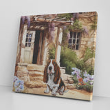 Basset Hound Canvas