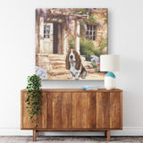 Basset Hound Canvas