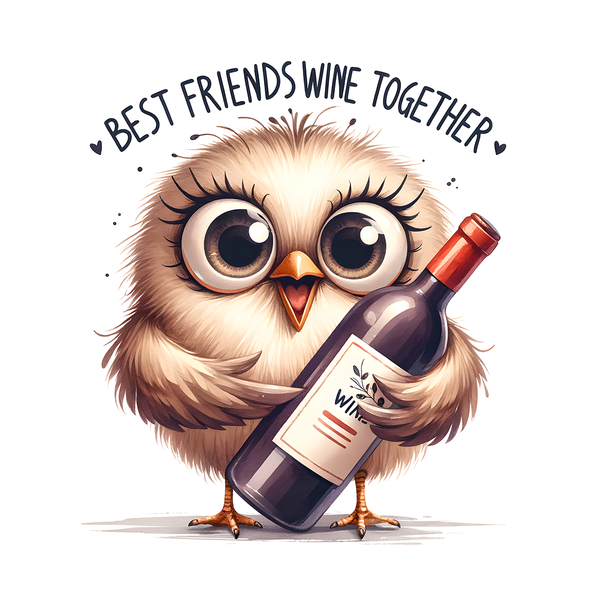 Best Friends Wine Together Card