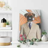 Bruno Boxer Canvas