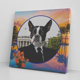 Buddy Boston Terrier Canvas