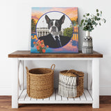 Buddy Boston Terrier Canvas