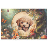 Butter Poodle Canvas