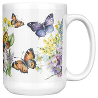 Butterflies 15oz Mug