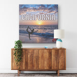 California Square Canvas