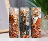 Cat Couple 20oz Tumbler