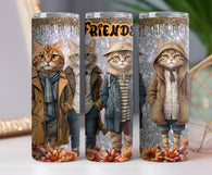 Cat Friends 20oz Tumbler