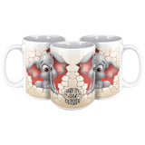 Christmas Elephant 15oz Mug