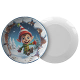 Christmas Elf Plate 1