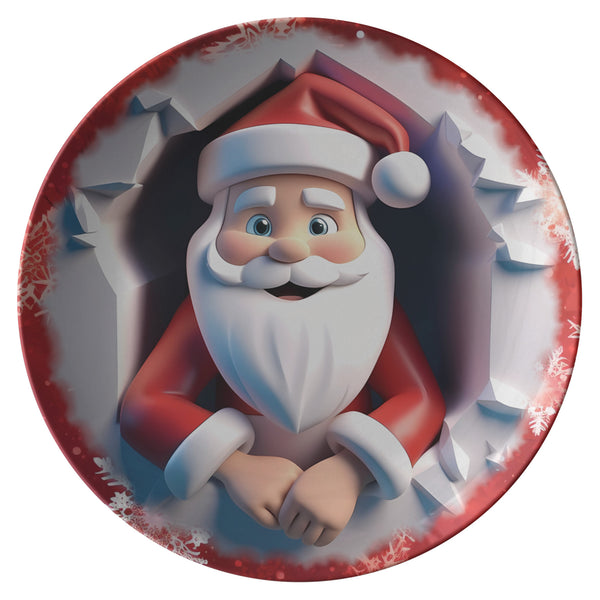 Christmas Santa Plate