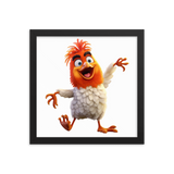 Crazy Chick 2 12x12 Poster