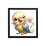 Daisy Bird 1 12x12 Poster