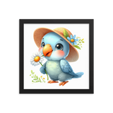 Daisy Bird 2 12x12 Poster