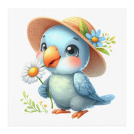 Daisy Bird 2 12x12 Poster