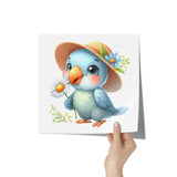 Daisy Bird 2 12x12 Poster