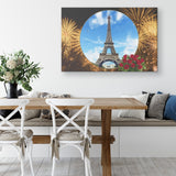 France Eiffel Tower Canvas