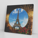 France Eiffel Tower Canvas