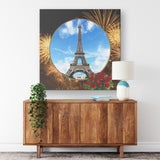 France Eiffel Tower Canvas