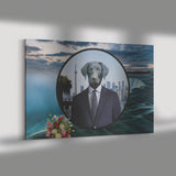 Frankie Labrador Retriever Rectangle Canvas