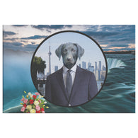 Frankie Labrador Retriever Rectangle Canvas