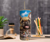 Neighbor French Bulldog 20oz Tumbler