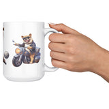 French Bulldog Motorcycle 15oz Mug