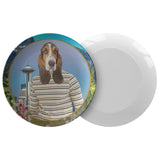 Henry Basset Hound Plate