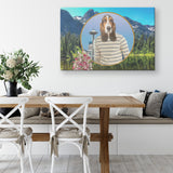 Henry Hound Rectangle Canvas