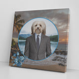 Hunter Havanese Canvas