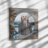 Hunter Havanese Canvas