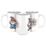 I Run On Coffee Gnome Mug