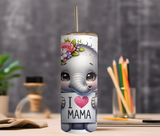 I Luv Mama Elephant 20oz Tumbler