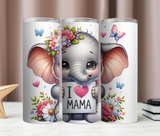 I Luv Mama Elephant 20oz Tumbler