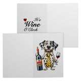 It's Wine O'Clock Card