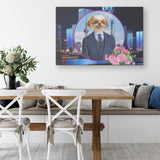 Jax Shih Tzu Rectangle Canvas