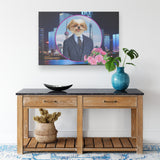 Jax Shih Tzu Rectangle Canvas