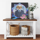 Jax Shih Tzu Square Canvas