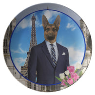 JoJo German Shepherd Plate