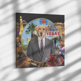 Johnny Golden Retriever Canvas